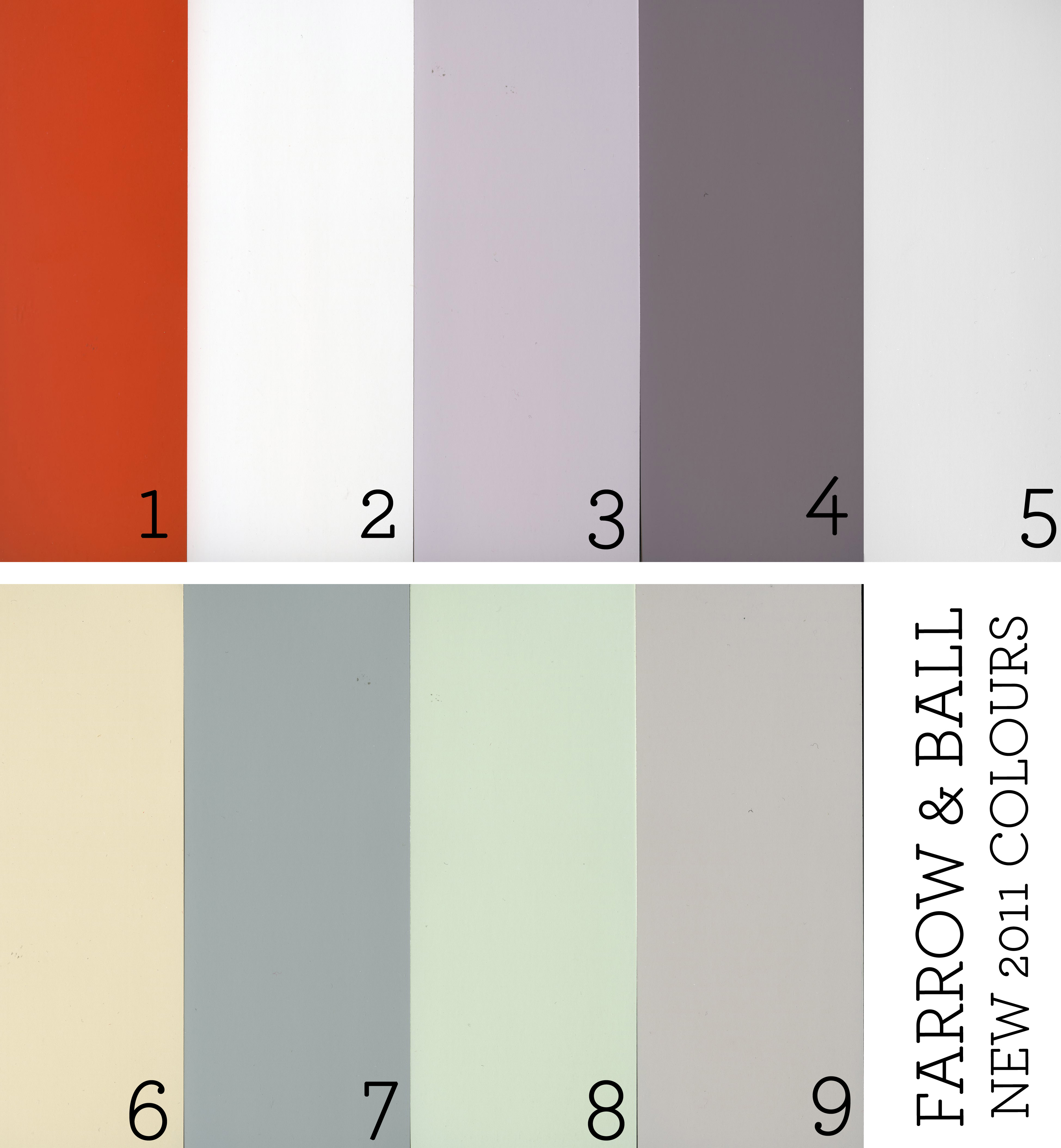 Farrow And Ball Grey Colour Chart